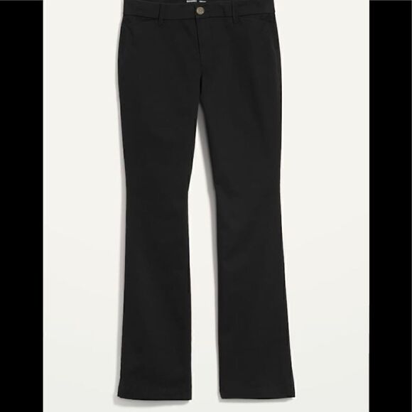 Old Navy | Mid Rise Boot Cut Khaki - Picture 3 of 5